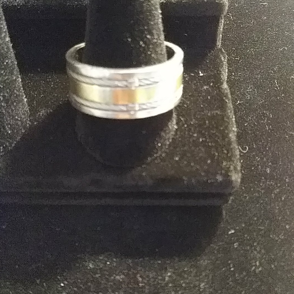 Piercing Pagoda Stainless Steel Men's Ring